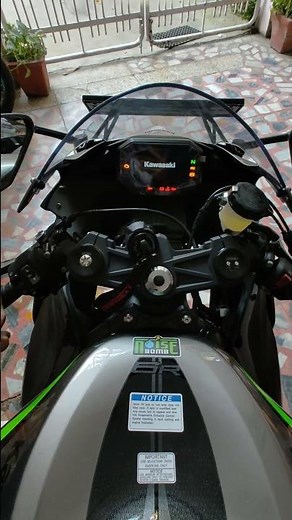 How to enable Kawasaki Quick Shifter KQS in Zx6R 2024 #kawasaki #zx6r