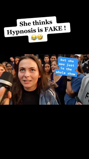 Her Hilarious Reaction to Hypnosis Gone Wrong!