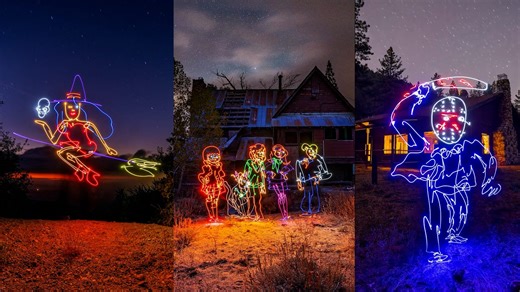 1.4K views | Are you afraid of the night? Well, how about the light? These stop motion animations, made by @DARIUSTWIN, using light and a camera's long exposure are sure to cause a fright. | Cape Cod Times | Facebook