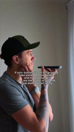 If your business is still not growing, take some damn ownership and make a change! You are the autho