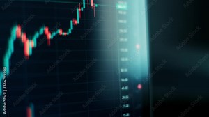 Graph of crypto currency online. Quotes of eth and btc at stock exchange. Stock exchange market chart of ethereum. View at the app on the screen of the laptop or pc