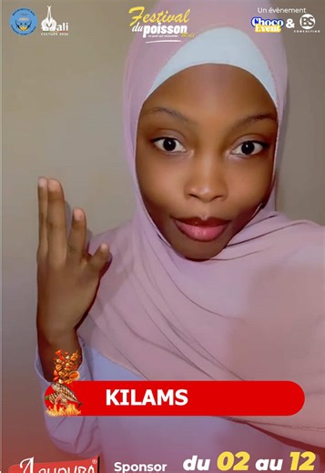 KILAMS 🥰 Tous à la place du cinquantenaire du 02 au 12 Avril , festival du poisson #4 #FestivalDuPoisson #Mali #Culture