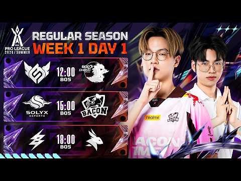 เปิดสนามวันแรก RoV Pro League 2026 Summer | รอบเก็บคะแนน Week 1 Day 1