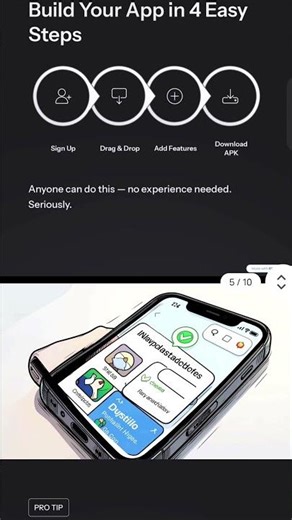 How I Built an Android App in 60 Seconds! ⚡ #shorts#coding #tech #ai
