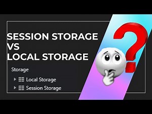 Session storage vs Local storage - uso con html y javascript