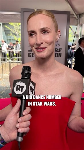 "I never thought I would be doing a big dance number in Star Wars. That day was like a dream!" Genevieve O'Reilly reflects on Mon Mothma's iconic dance in #Andor. | MOVIECLIPS