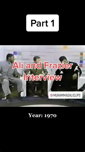 Muhammad Ali and Joe Frazier #muhammadali #joefrazier #boxing #rivals #fight #interview #trilogy #trashtalk #friends #friendship #ufc #mma #combatsports #rivalry