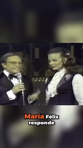 En una corta entrevista con Raúl Velasco en Siempre en Domingo, María Félix responde si para ella es más importante que le escriban canciones o el dinero. Todo esto mientras Juan Gabriel se encontraba presente.