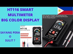 Smart Digital Multimeter Habotest HT116 Review