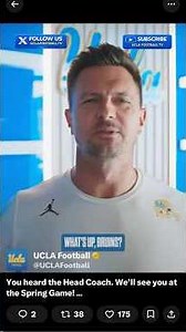 Bob Chesney Sends a Warning to College Football #UCLA