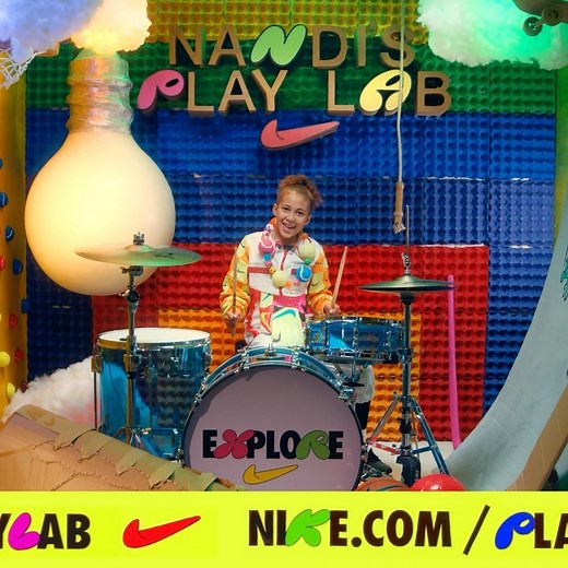 Nandi Bushell on Instagram: "I love adventure and exploring! If you follow my stories you know I am always having fun playing when I am not making music! I have teamed up with @nike to make your imaginary sports OFFICIAL!!! OFFICIAL!!! My brother @thomas_bushell and I can’t wait to play all the new sports! Submit yours now at Nike.com/PlayLab #nike #playlab #nikeplaylab #nandisplaylab"