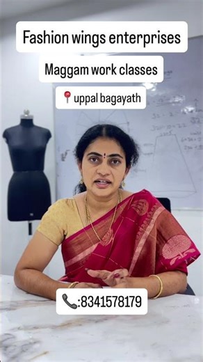 Maggam work classes in fashion wings enterprises #fashioncourse #latest #fyp