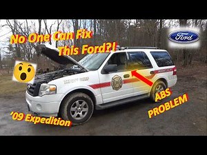No One Can Fix This Fire Truck Ford?? ('09 Expedition: ABS PROBLEM B1342)