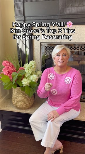 Kim Gravel with her top tips to get your home blooming with spring style! 🌸🏡 Tap the link to shop Kim's collection just in time for the new season. ✨🌷 > https://qvc.co/shopkimgravelqvc | QVC