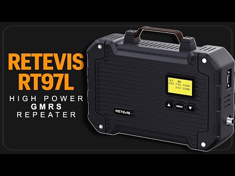 Retevis RT97L GMRS Repeater - Review of The Retevis 25 Watt GMRS Repeater, The RT97-L GMRS Repeater