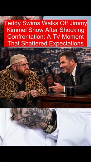 Teddy Swims Shocks on Jimmy Kimmel Show