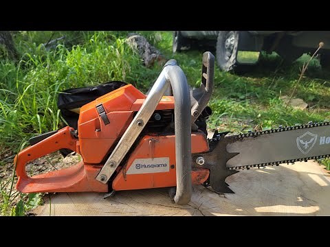 Running a stock original Husqvarna 372xp.