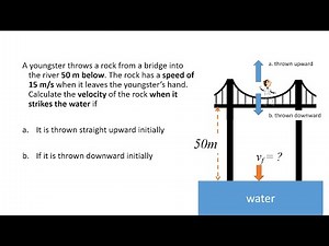 Physics 01 Module 02 Example 01 Motion on one dimension
