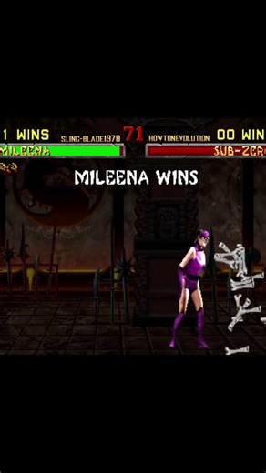 Mileena MK2 Fatality