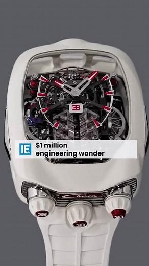 Manny Khoshbin's $1 Million Bugatti W16 Engine Watch