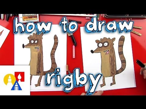 How To Draw Rigby From Regular Show