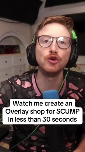 Upload your assets and an entire shop is created for you with over 500 overlays. That’s the power of overlayz.io #viral #fyp #overlays #livestream #esports