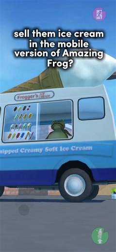 Sell ice cream to the Frogs of swindon in the mobile version of Amazing Frog?