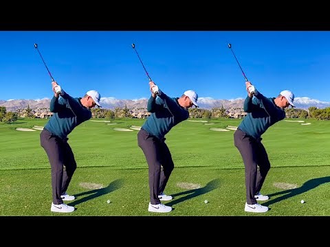 JUSTIN ROSE GOLF SWING - SLOW MOTION