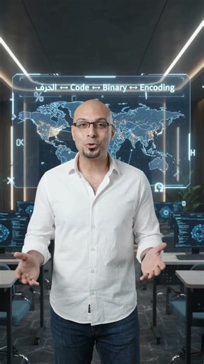 التمثيل الرقمي للأحرف 🔥 شرح ASCII وUnicode وEncoding | البرمجة والذكاء الاصطناعي | أولى ثانوي 2027