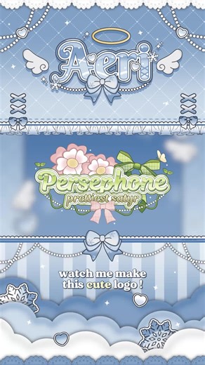 Timelapse of Logo Creation for Persephone