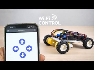 DIY Wi-Fi Car Using ESP32 - Budget Friendly