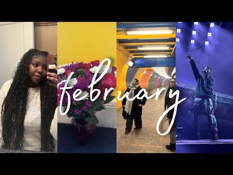 february diaries: law school, valentine's day, miguel concert + more