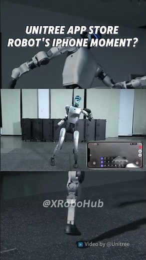 🔥📱The Robot App Store is HERE! Unitree wants to be the Apple of Robotics! #unitree #humanoid