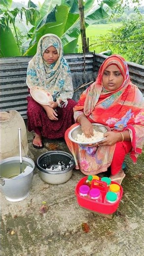 ভাত মাখা খাইতে মজা লাগে 🤔! #reelsfypシ #youtubeshorts #shorts