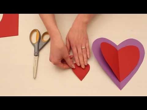 How to make Paper Hearts - Develop Scissor Skills