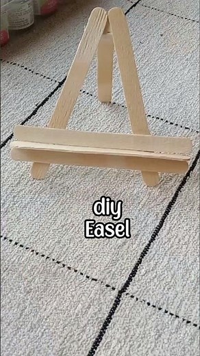 Diy easel stand|#diy #homemade #craft #creative #shorts #shortsfeed #shortvideo #viral #video #art