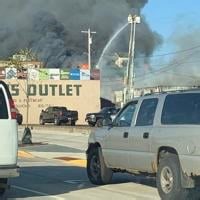 UPDATE: Powerline, gas leak and winds contribute to massive Rice Lake fire