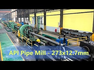 API Pipe Mill | ERW Pipe Mill for Oil and Gas