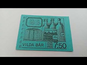 Stamp Booklets from Sweden.