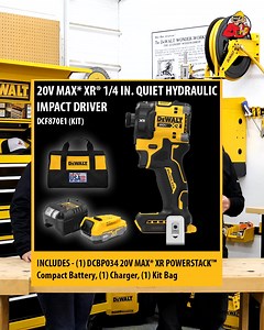 3.1K views · 19 reactions | DEWALT 20V MAX XR 1/4 Inch Quiet...