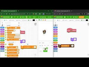 Remote-Editing: 2 users work on the same Scratch project