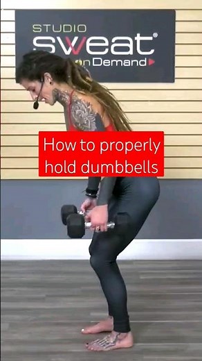 How to properly grip your dumbbells! #dumbbell #strengthtraining #fitness