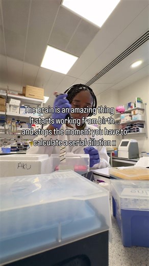 Serial dilutions broke my brain fr fr 🧠 #phdmemes #science