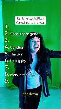 Ranking iconic Pitch Perfect performances #shorts #ranking #pitchperfect #acapella #singing