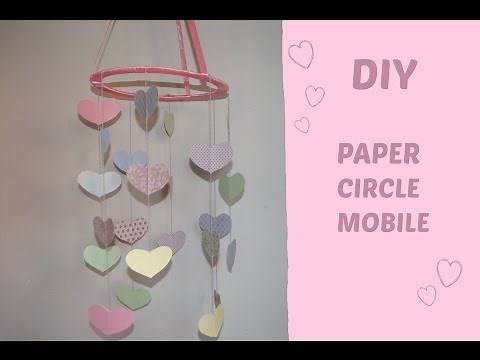 DIY ♡ Paper mobile for baby | Decor Line |