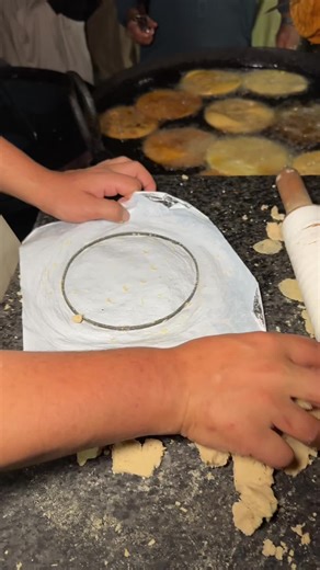 A design on top of sweet peanuts bread making recipe