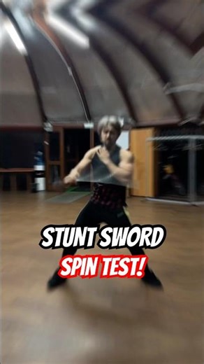 STUNT SWORD SPIN TEST: NINJA EDITION