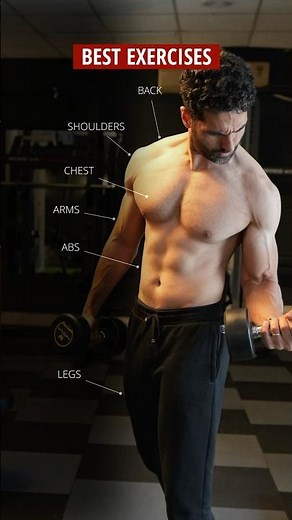 😱 Best Exercises For ALL BODY PARTS !!