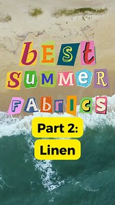 Best Fabrics for Summer Sewing Part 2: Linen In this video series, we're looking at the some of the best fabrics to use for summer sewing projects! We're moving right along with linen! Linen is made from flax and is one of the oldest fibers there is. It is breathable which makes it perfect for summer wear. We carry two ranges of 100% linen -- Mid-weight Linen and Yarn-dyed Chambray Shirting. We restock these ranges so you can feel confident in ordering these over and over again. We also carry va