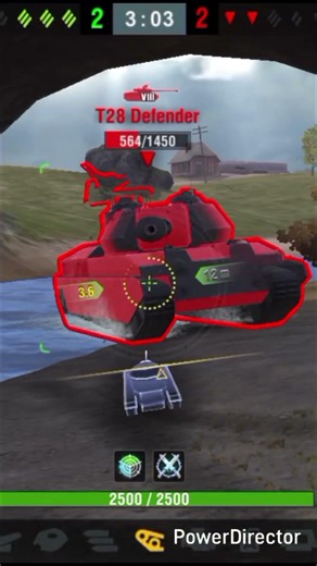 BZ-75 blows up T28 Defender #wotblitz #wotb